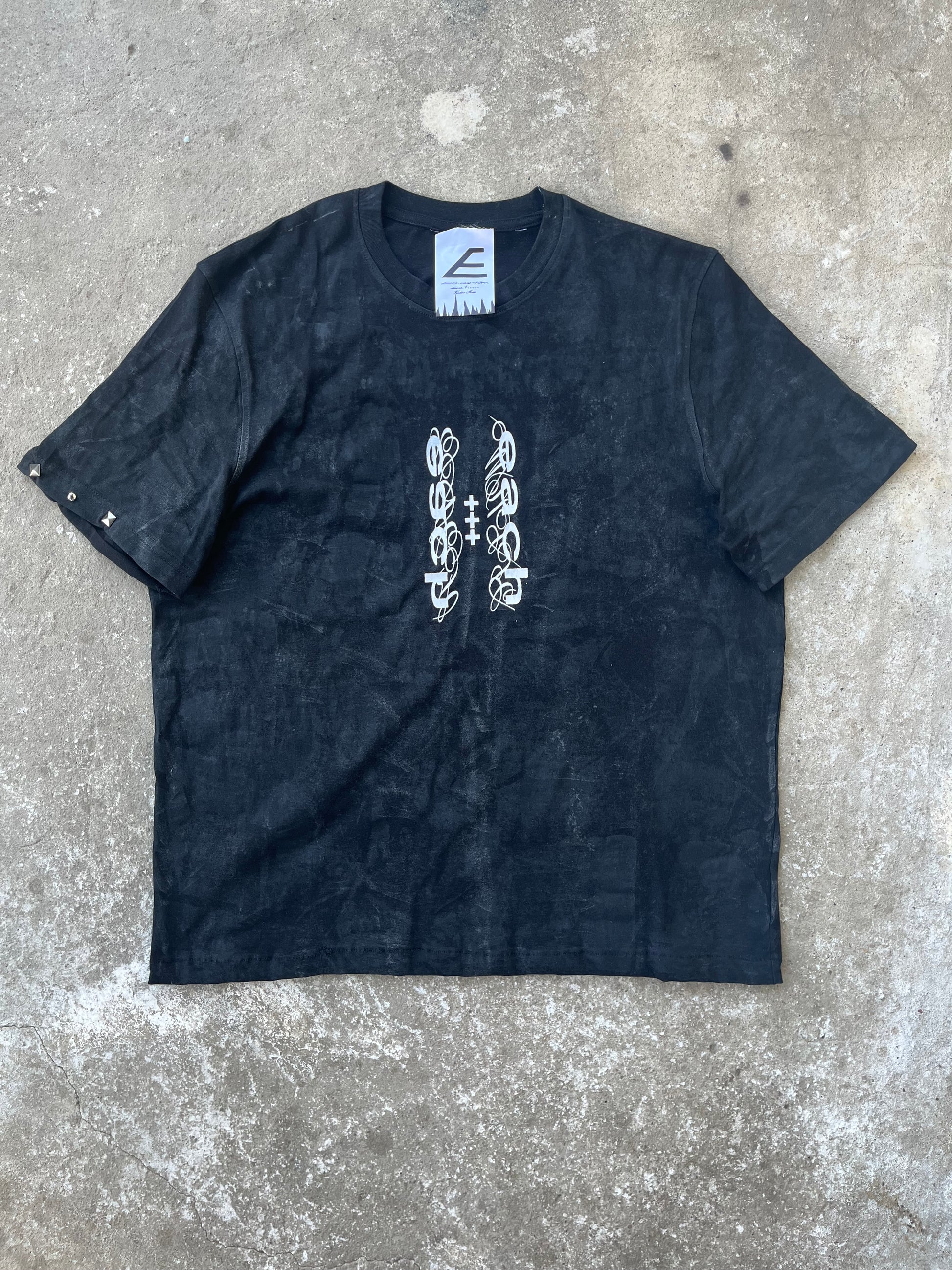 Black wax tshirt Ss/26