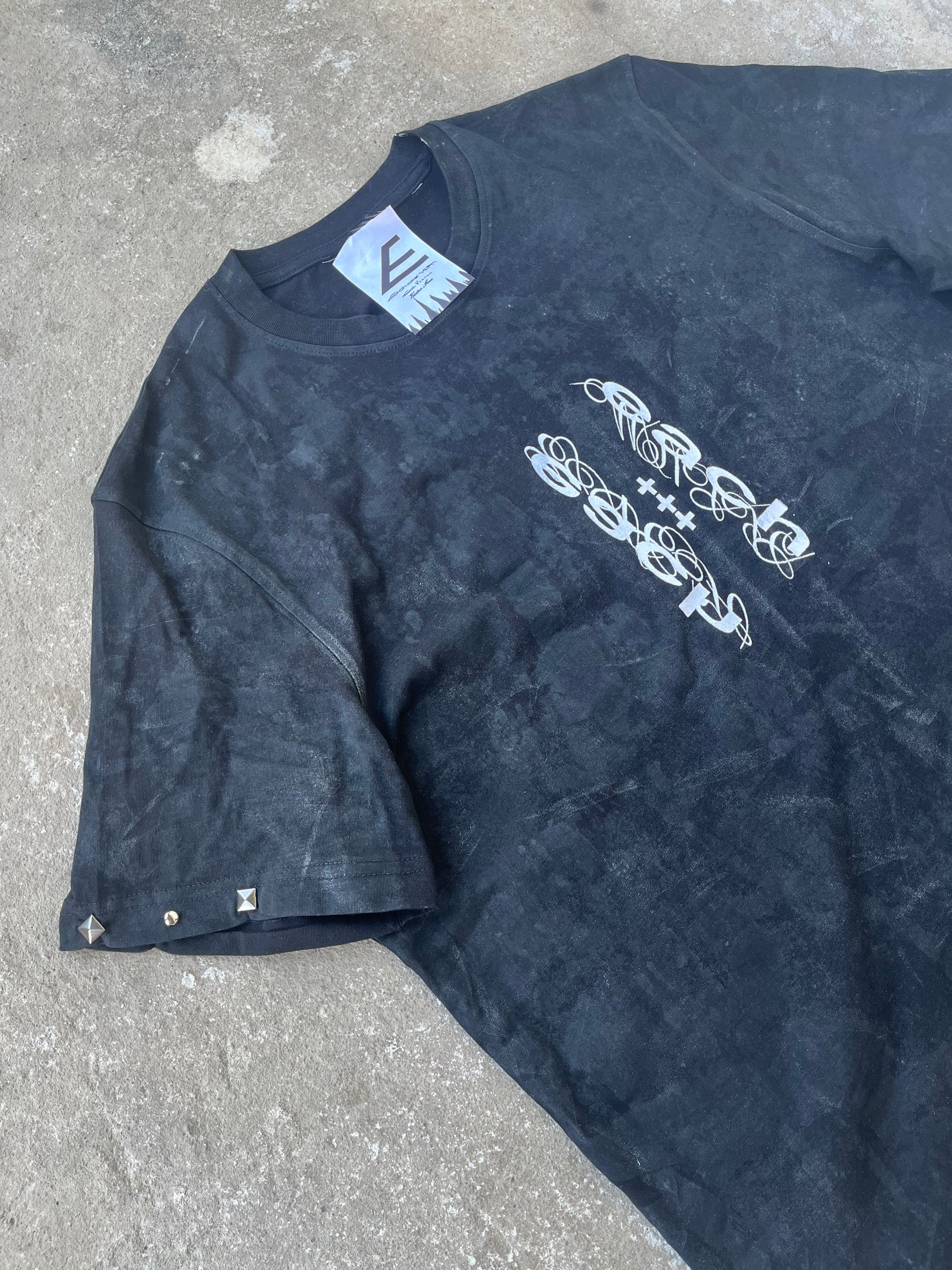 Black wax tshirt Ss/26