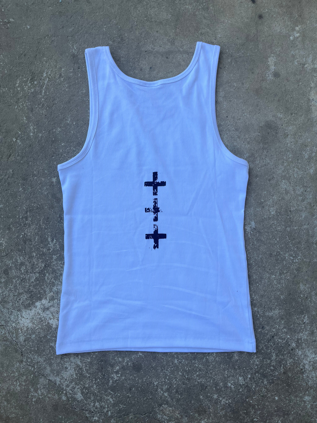 White techno top SS/26