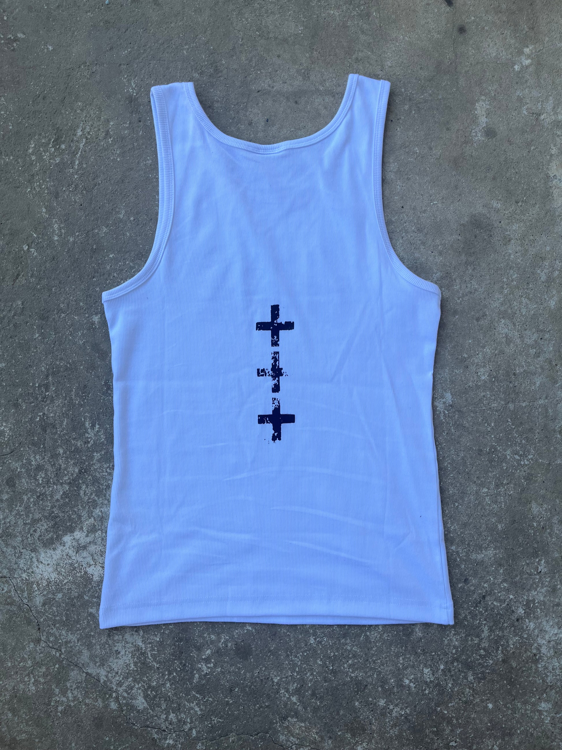 White techno top SS/26