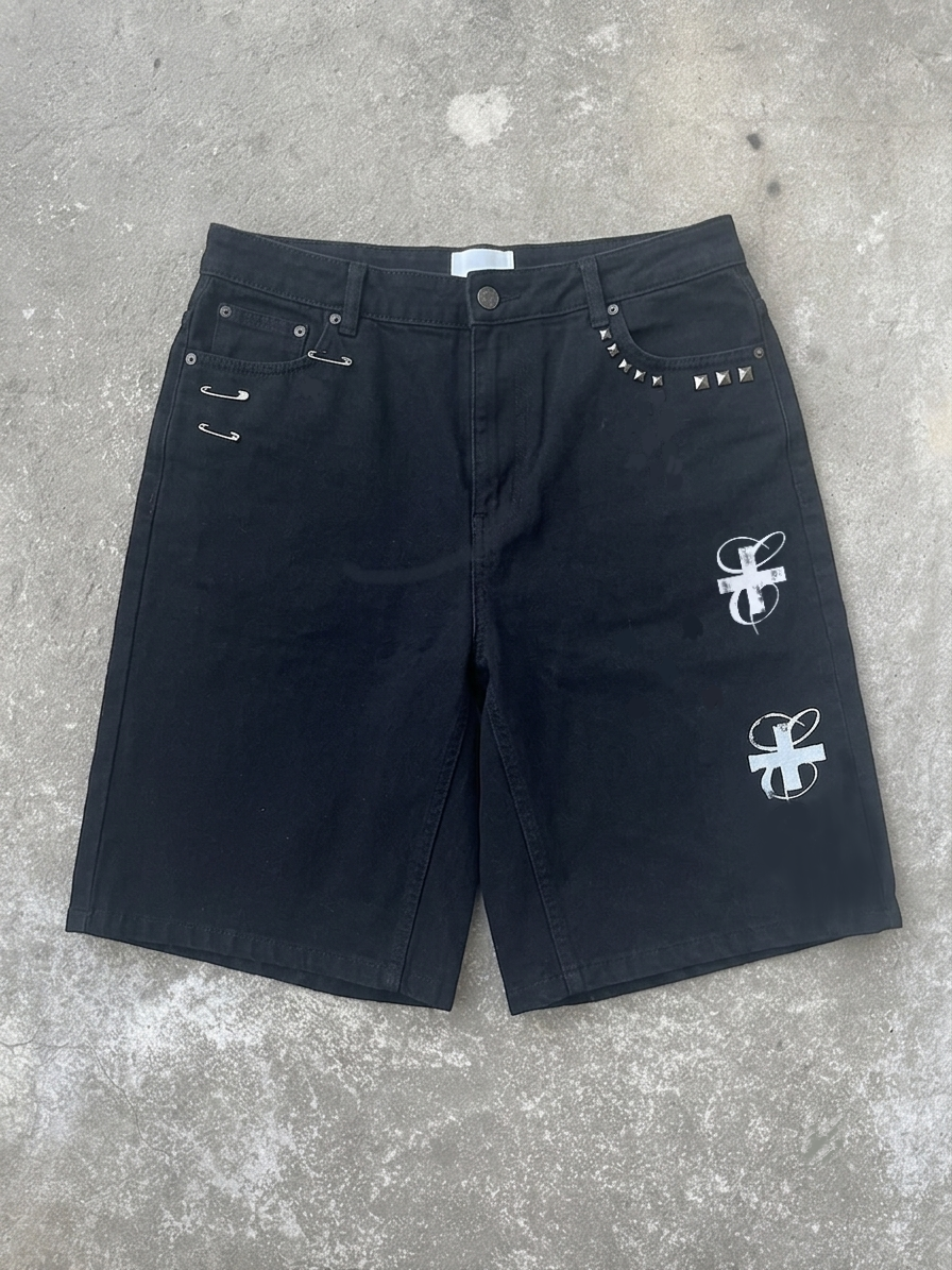 Black jorts SS/26