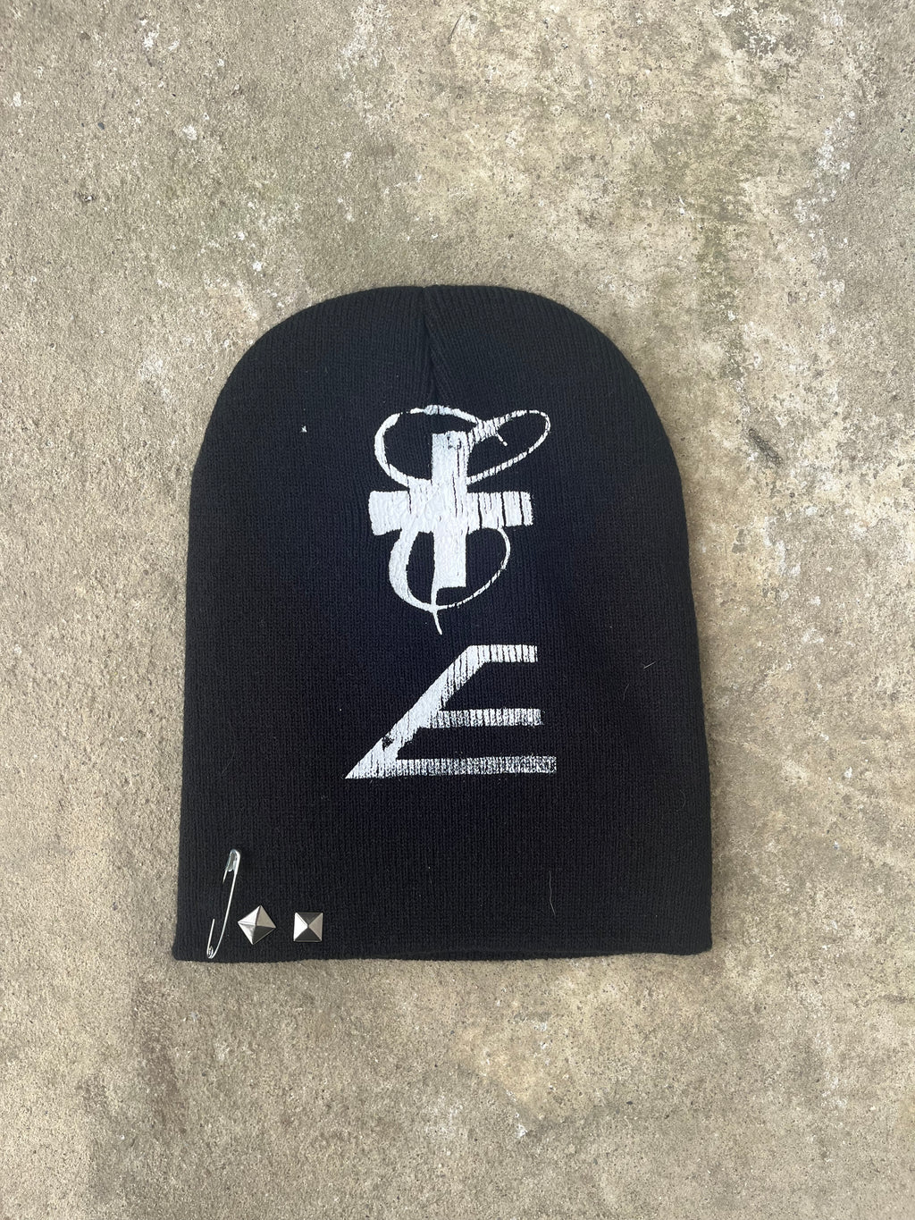 PrintedBeanie (Black&White)