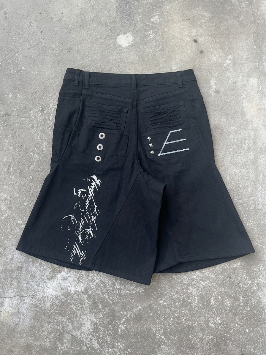 Black Star jorts SS/26
