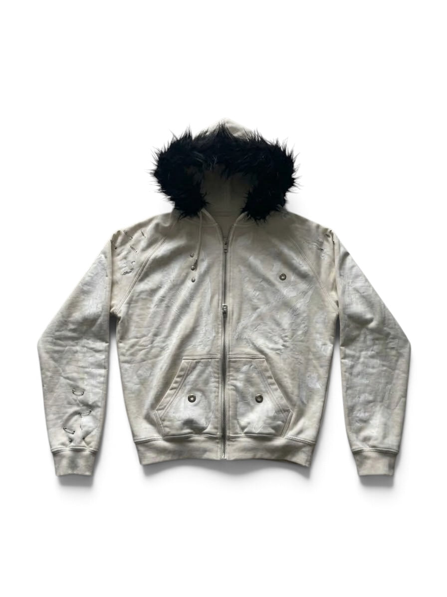 Silver hoodie FW/26