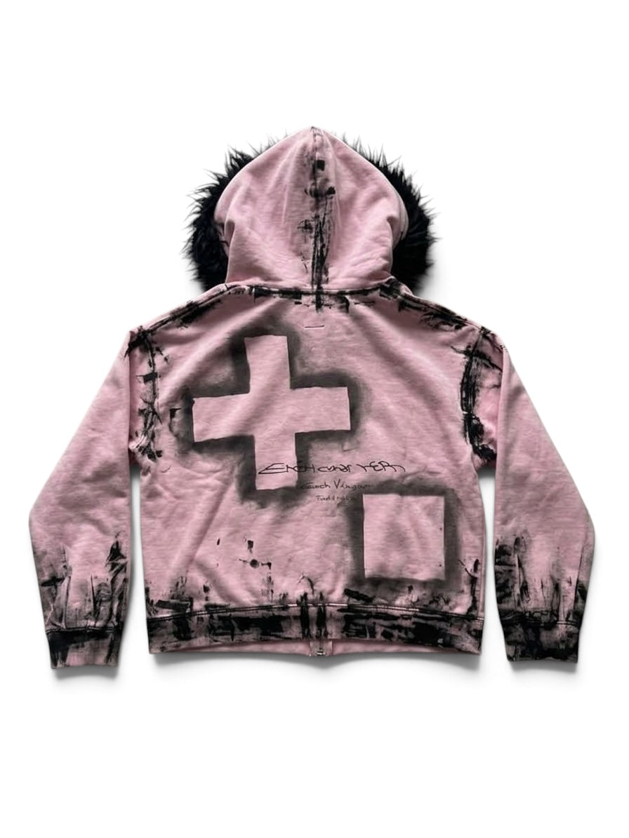+e3 fur 2zip hoodie FW/26