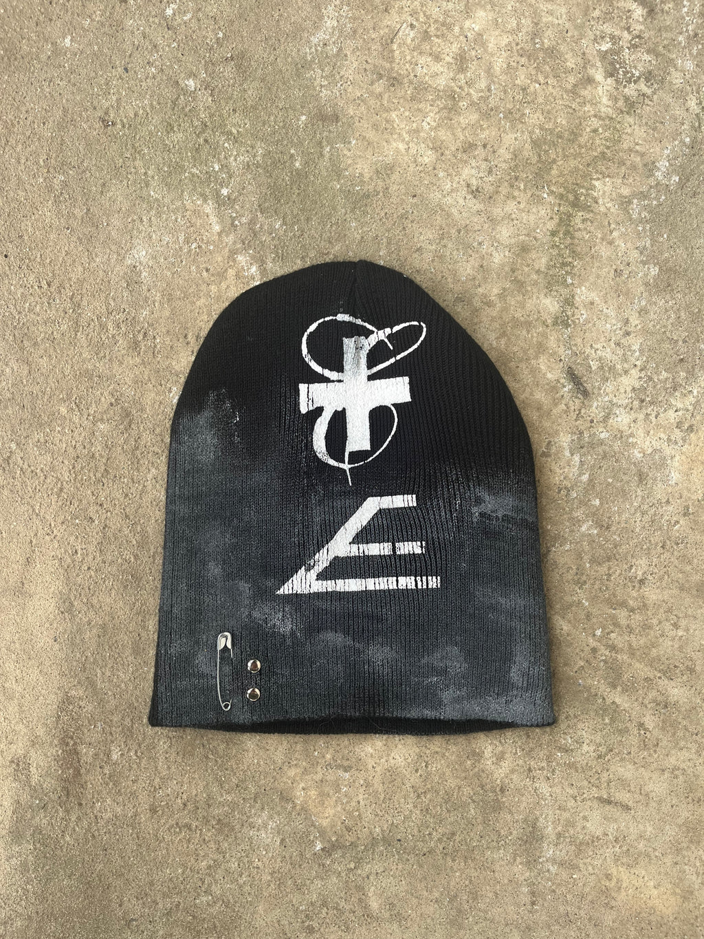 PrintedBeanie (Black&White)