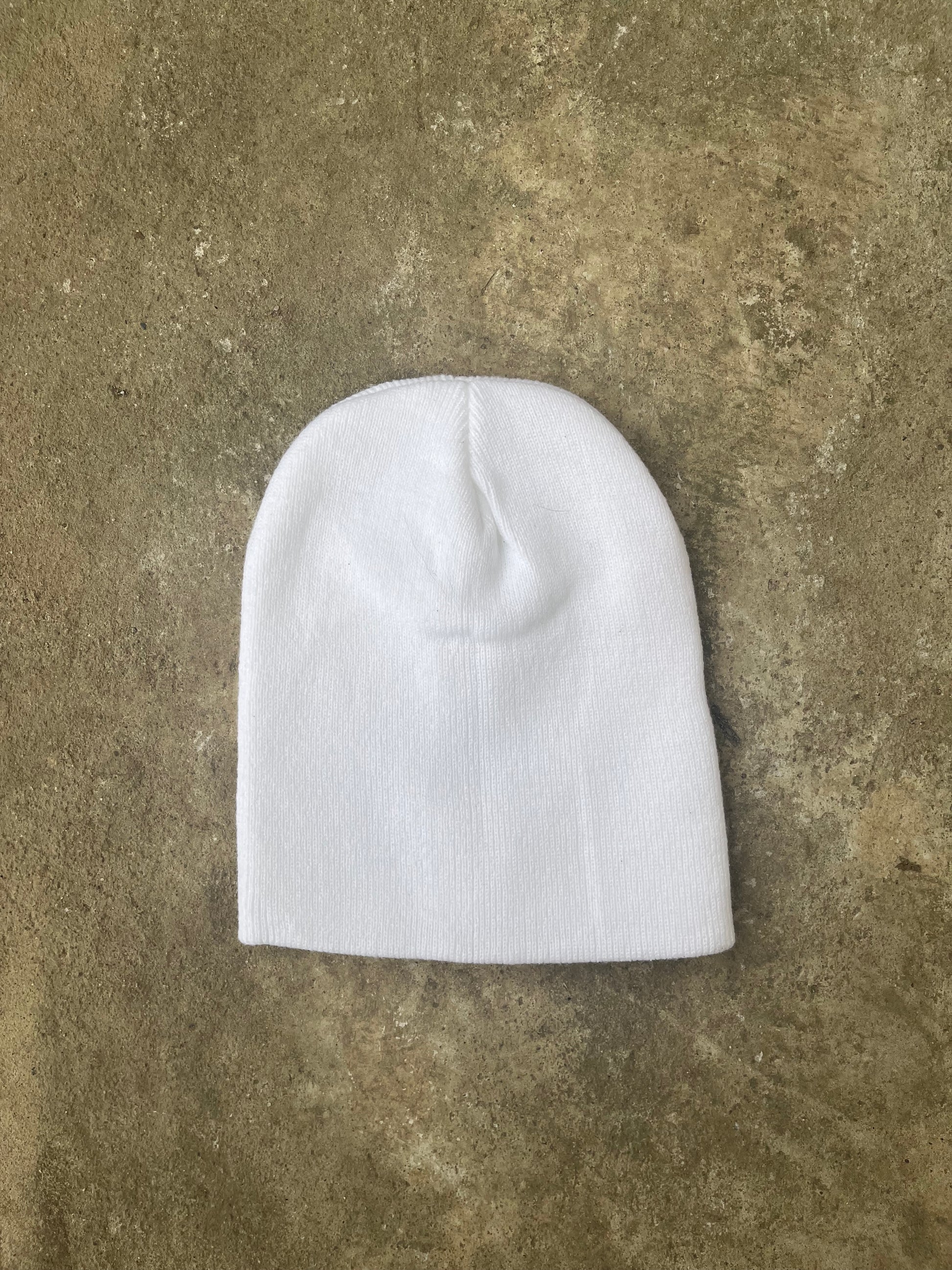 PrintedBeanie (White&Black)