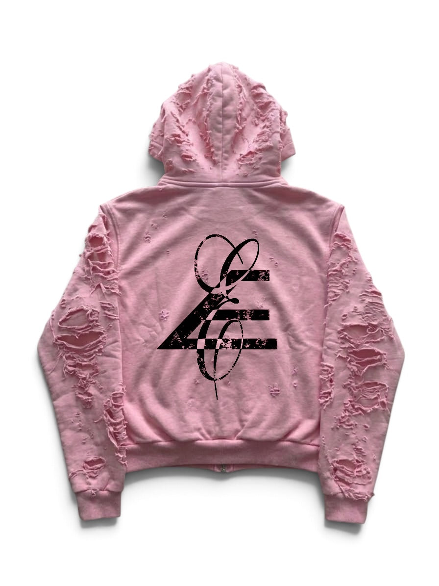 DistressZipHoodie FW/26