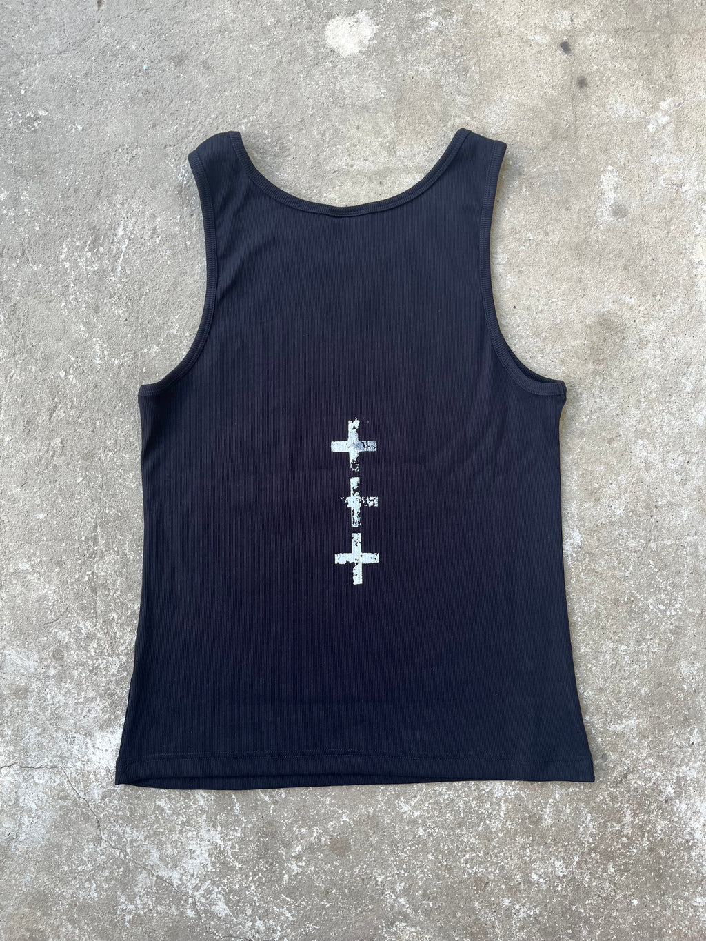Black techno top SS/26