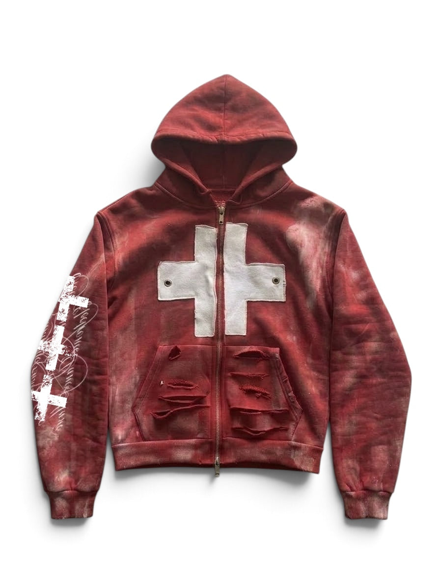 +zipp hoodie FW26