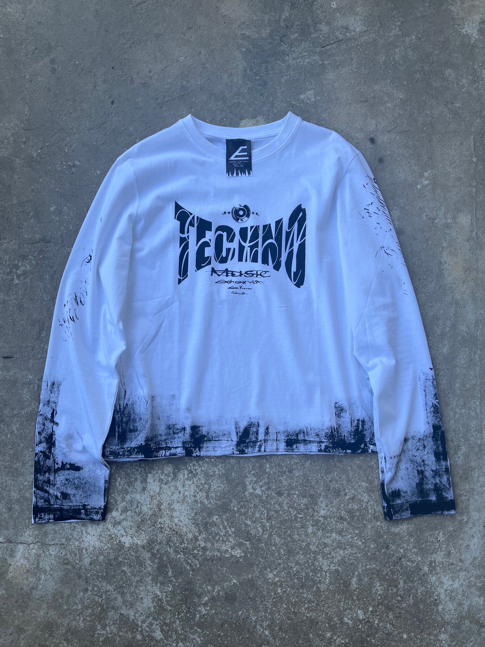 Printed techno longsleeve SS/26