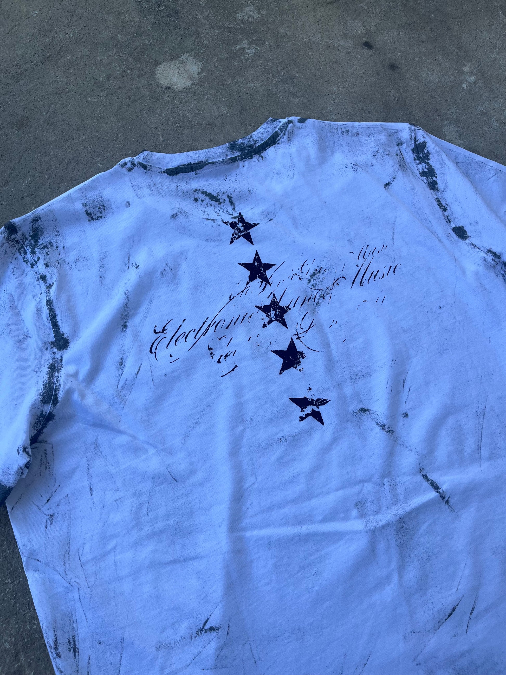 White wax tshirt Ss/26