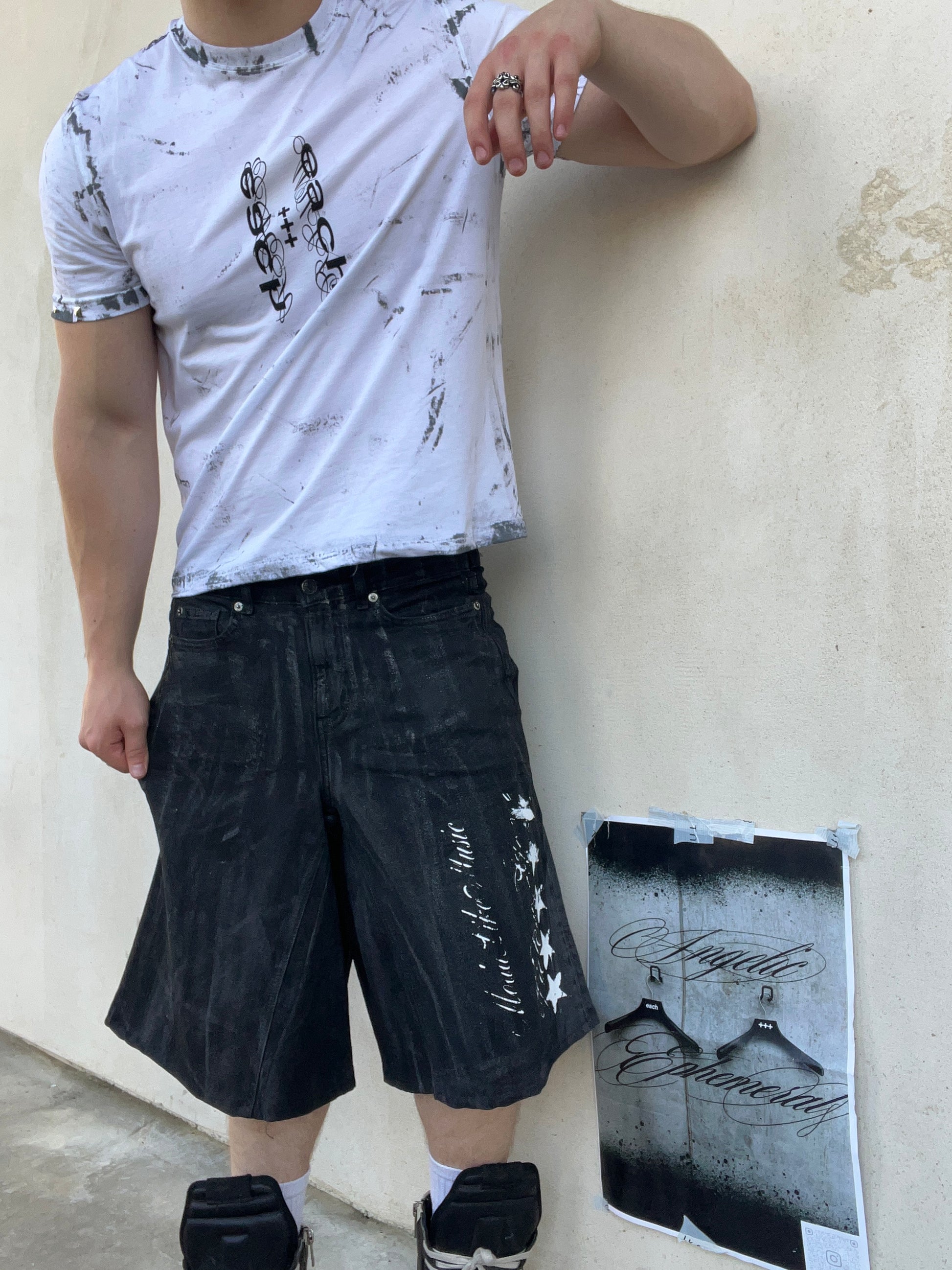 Wax Black Star jorts SS/26