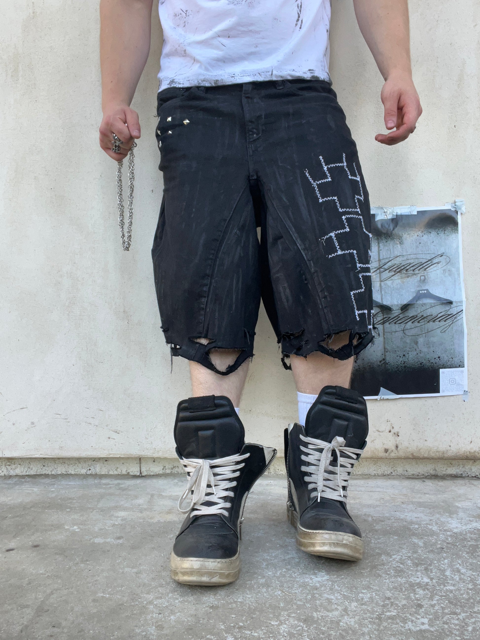 Wax +++ Black jorts ss/26