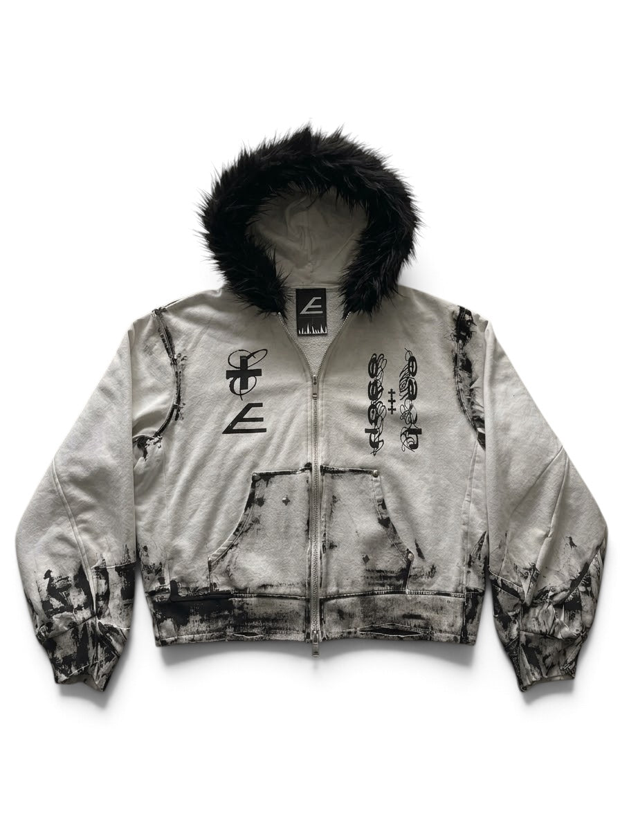 +e3 fur 2zip hoodie FW/26