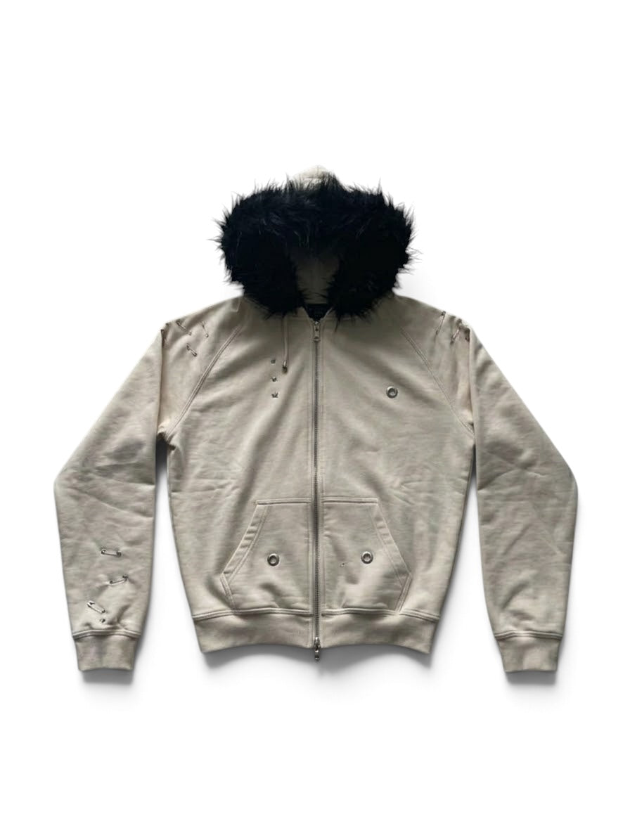 Silver hoodie FW/26