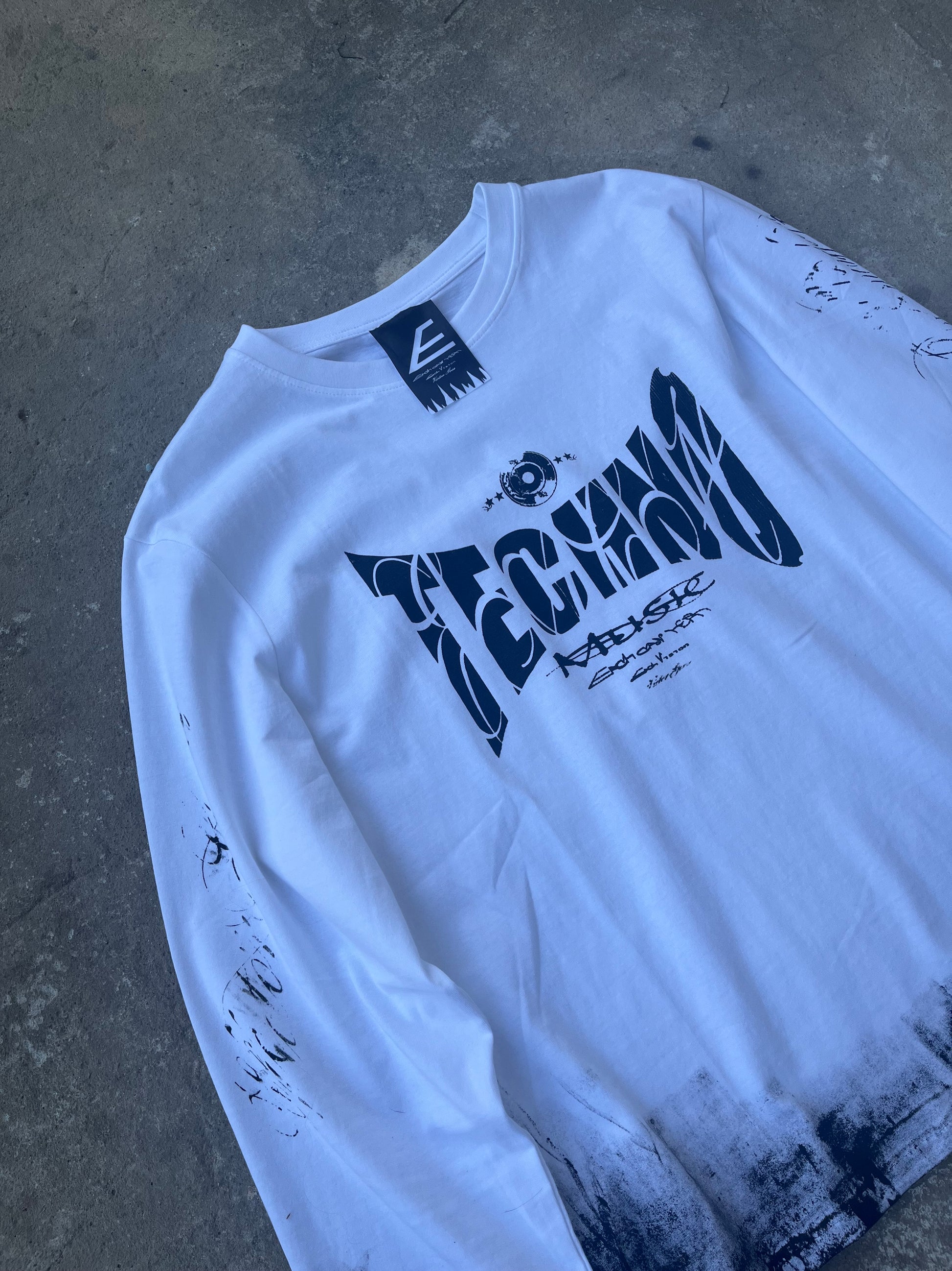 Printed techno longsleeve SS/26