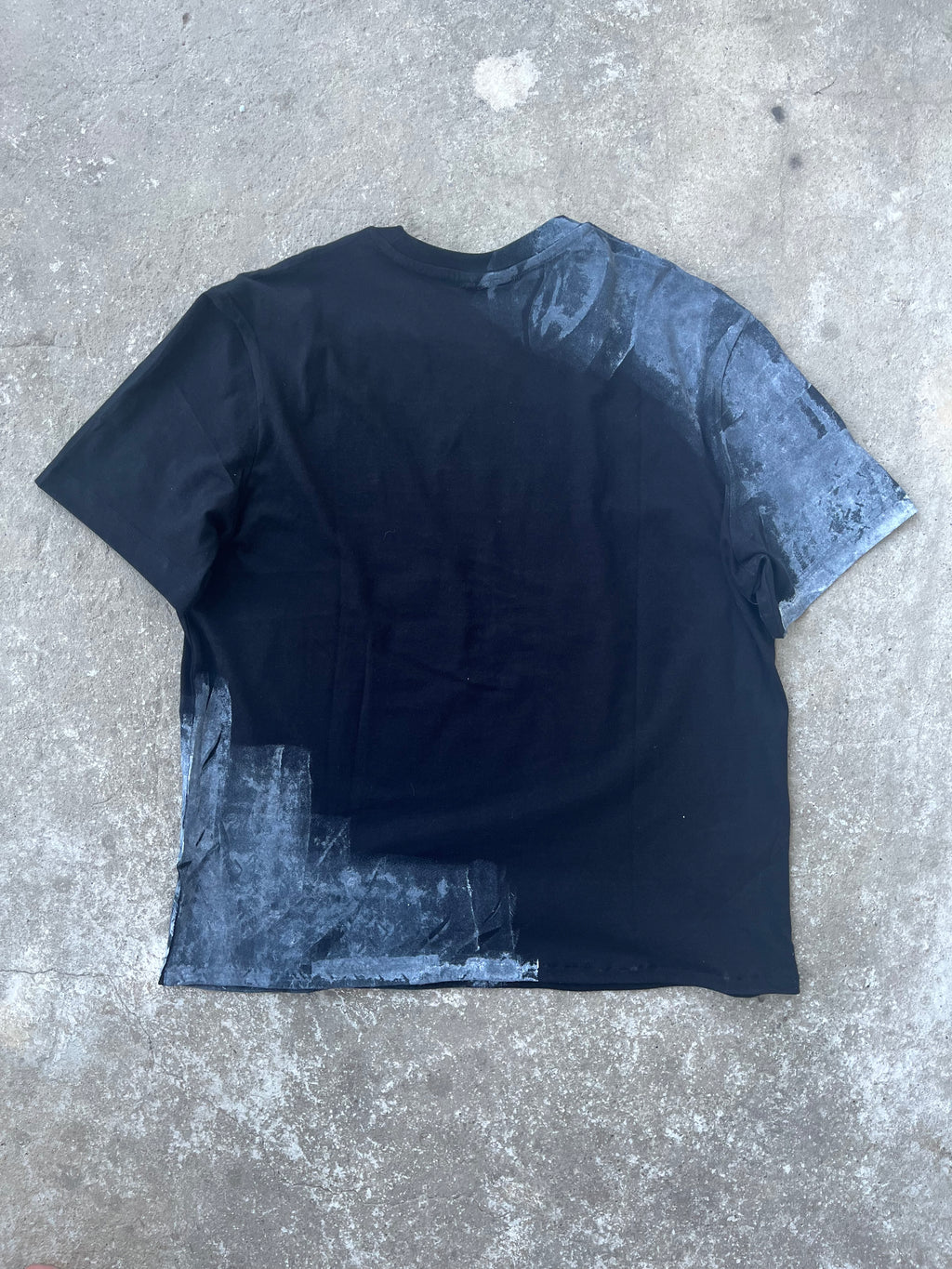 Printed Black Techno tshirt Ss/26