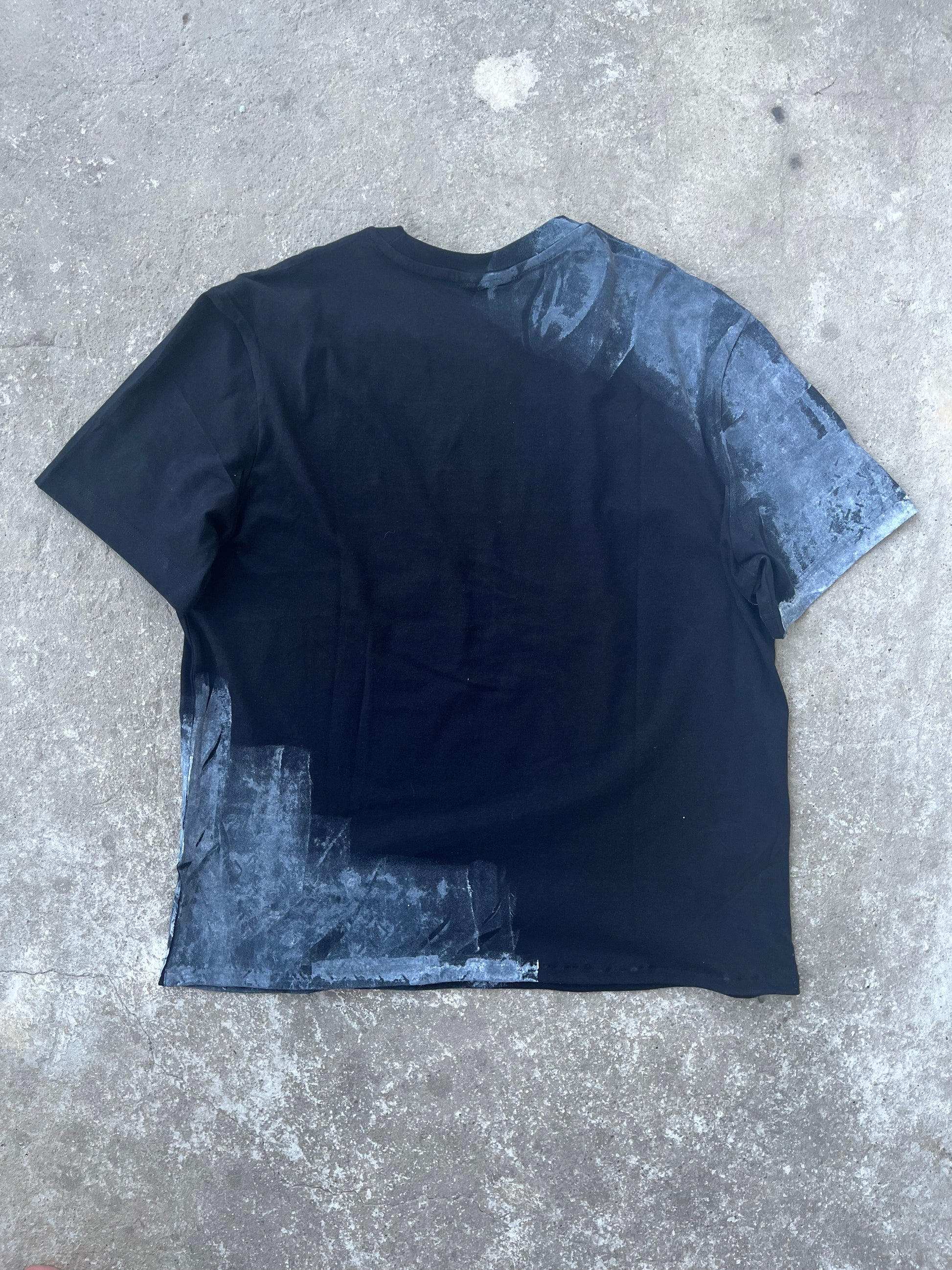 Printed Black Techno tshirt Ss/26