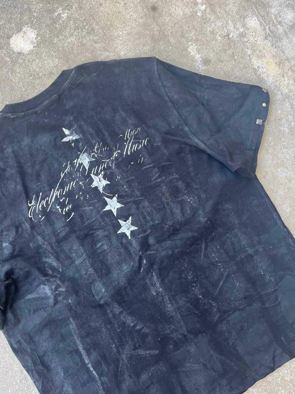 Black wax tshirt Ss/26